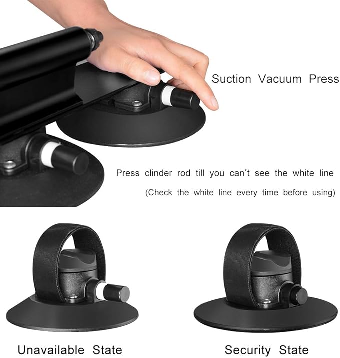 ROCKBROS Suction Cup Bike Rack for Car Roof Top Sucker Bike Rack Quick Release Aluminium Alloy Bike Carrier with Sucker for 2 Bikes