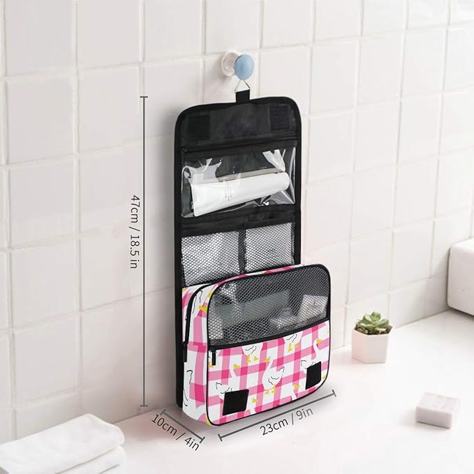 senya Hanging Travel Toiletry Bag Kit Makeup Case Cosmetics Organizer for Men Women