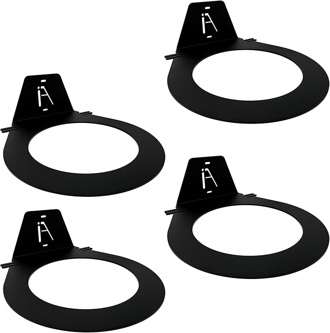 IRON AMERICAN USA Dynamax Medicine Ball Wall Mount Storage Rack, 8.5 Inches Inside Diameter, 30-lb Capacity, for Gym Exercise Sports Balls, Wall Balls and Slam Balls, Hardware Included
