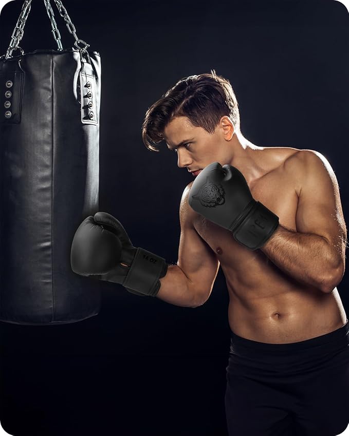 Dripex Boxing Gloves for Men Women Youth, Boxing Training Gloves | for Heavy Bag Workout, Muay Thai, Kickboxing, Sparring Punching(8 10 12 14 16oz)