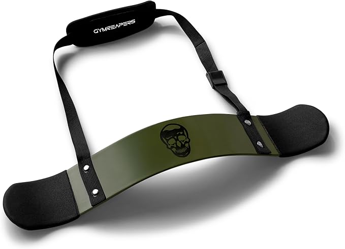 Gymreapers Bicep Arm Blaster -Thick Aluminum Support Bicep