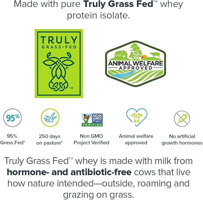 LEGION Whey+ Whey Isolate Protein Powder from Grass Fed Cows - Low Carb, Low Calorie, Non-GMO, Lactose Free, Gluten Free, Sugar Free, All Natural Whey Protein Isolate 30 Serving (Mocha Cappuccino)