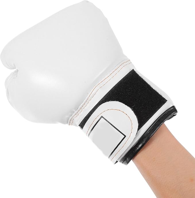 Garneck Kids Boxing Gloves Training Gloves Training Mitts Junior Punch PU Leather Sponge Filled for Toddler and Youth Red