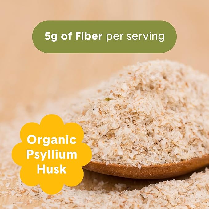 Bellway Super Fiber Powder + Fruit (3 Pack), Sugar Free Organic Psyllium Husk Powder Fiber Supplement for Regularity, Bloating Relief & Gut Health, Plant-Based, Pineapple Passion Fruit (150 Servings)