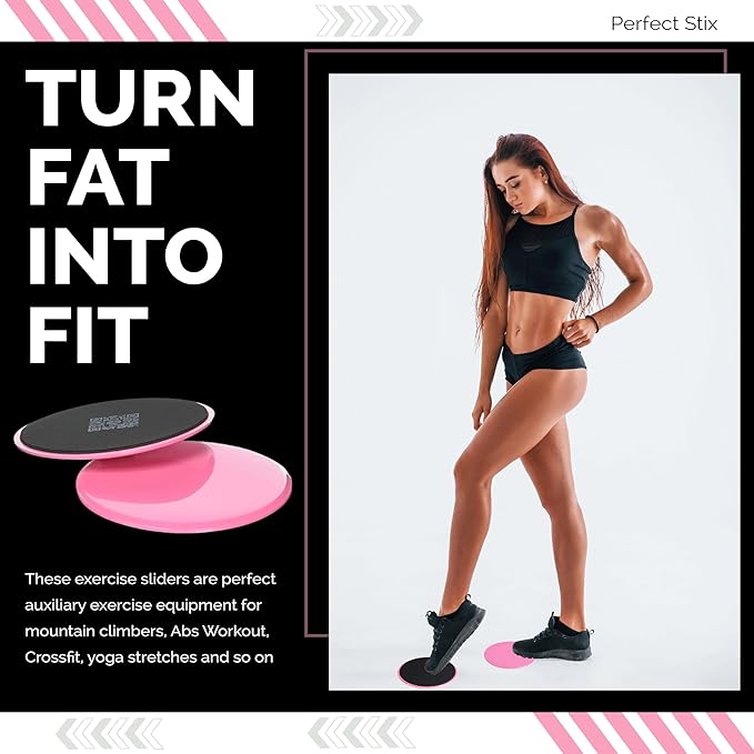 Perfect Stix Peak Performance Sliders Fitness Equipment Floor
