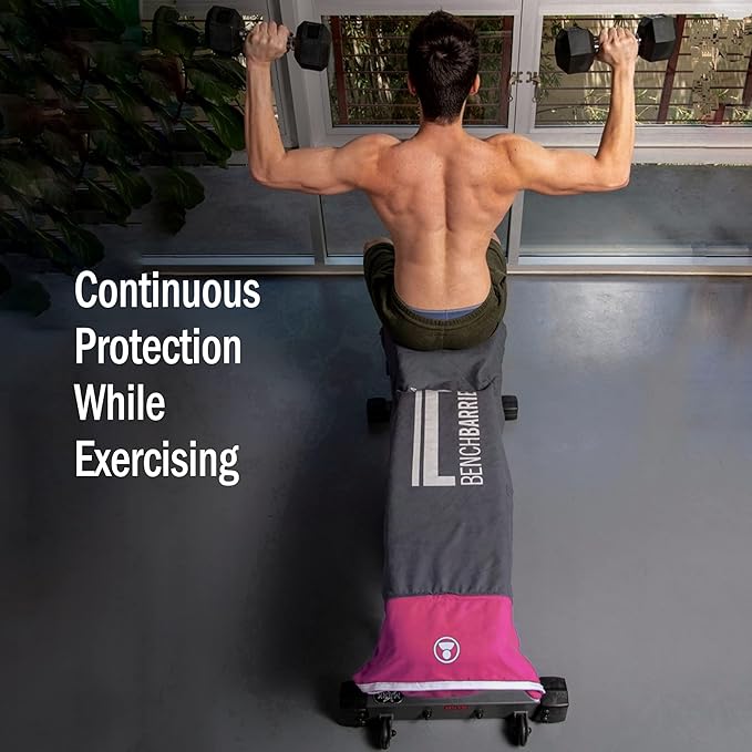 Protective Microfiber Weight Bench Cover 2 Built-In