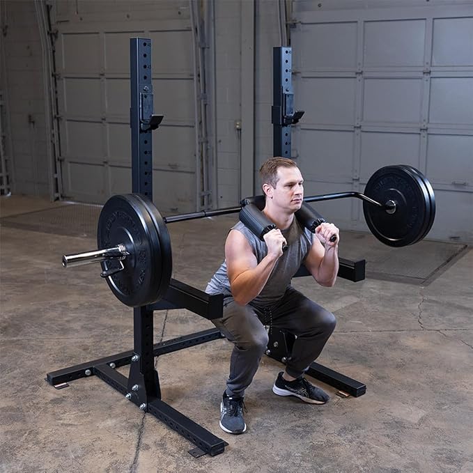Body-Solid Safety Squat Bar - Specialty Barbell 1000 lb. 2" Olympic