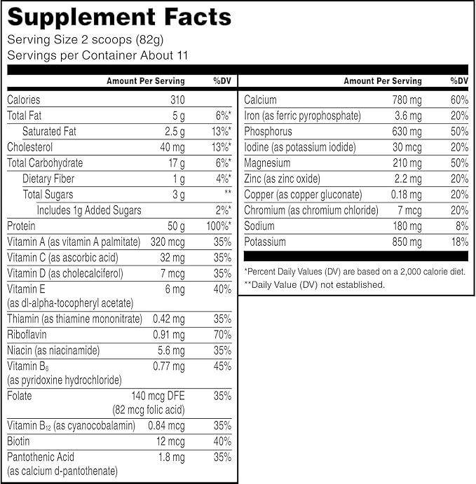 Muscle Milk Pro Series Protein Powder Supplement,Knockout Chocolate,2 Pound,11 Servings,50g Protein,3g Sugar,20 Vitamins & Minerals,NSF Certified for Sport,Workout Recovery,Packaging May Vary