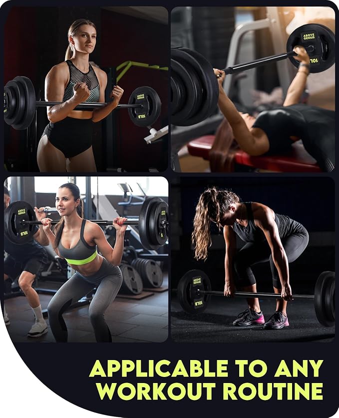 Barbell Weight Set for Lifting 45 Lb