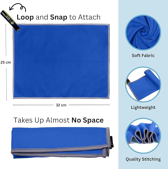 Backpacking Ultralight Quick Dry Microfiber Soft Fast Drying