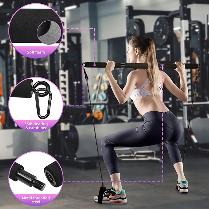 Portable Resistance Band Bar