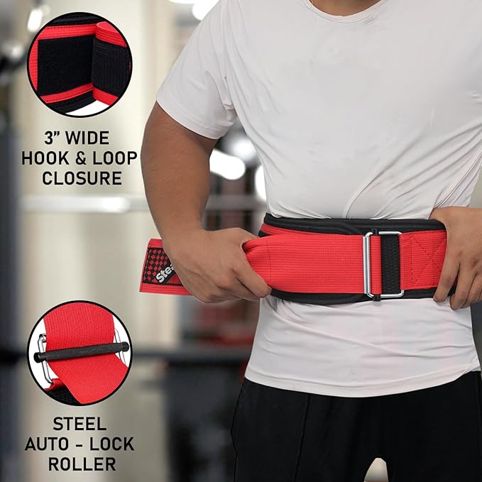 Weight Lifting Belt – 6.5” Back Support Padded