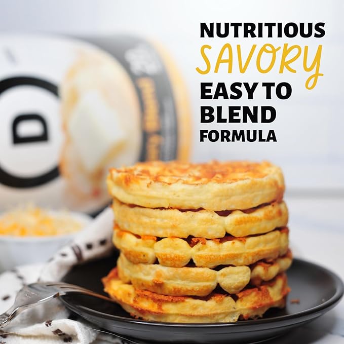Devotion Nutrition Protein Powder Blend | Gluten Free, Keto Friendly, No Added Sugars | 1g MCT | 20g Whey & Micellar Protein | 2lb Tub (Buttery Blend)