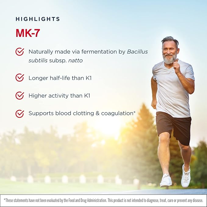 Jarrow Formulas MK-7 90 mcg - 120 Softgels, Pack of 2 - Superior Vitamin K Product for Building Strong Bones - Supports Heart & Cardiovascular Health - 240 Total Servings