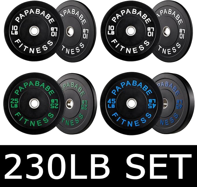 Papababe Bumper Plates 2 Inch