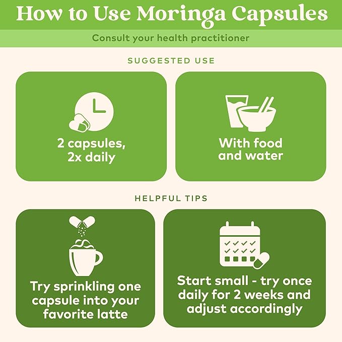 ORGANIC INDIA Organic Moringa, 60 CT