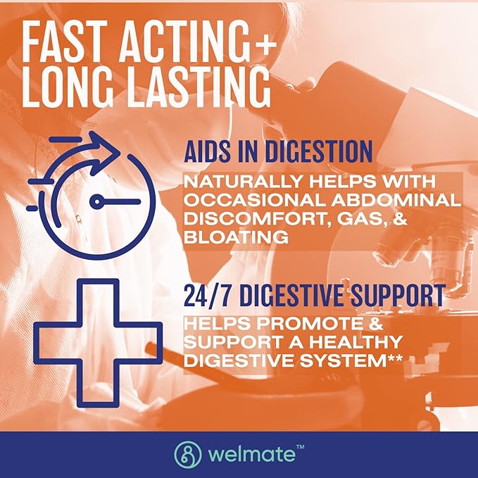 WELMATE Bifidobacterium | Probiotic Supplement | Supports Gut Health | Immune Support | Digestive Enzymes | Gluten Free | Vegan | Men & Womens Probiotic | Value Size | 200 Count