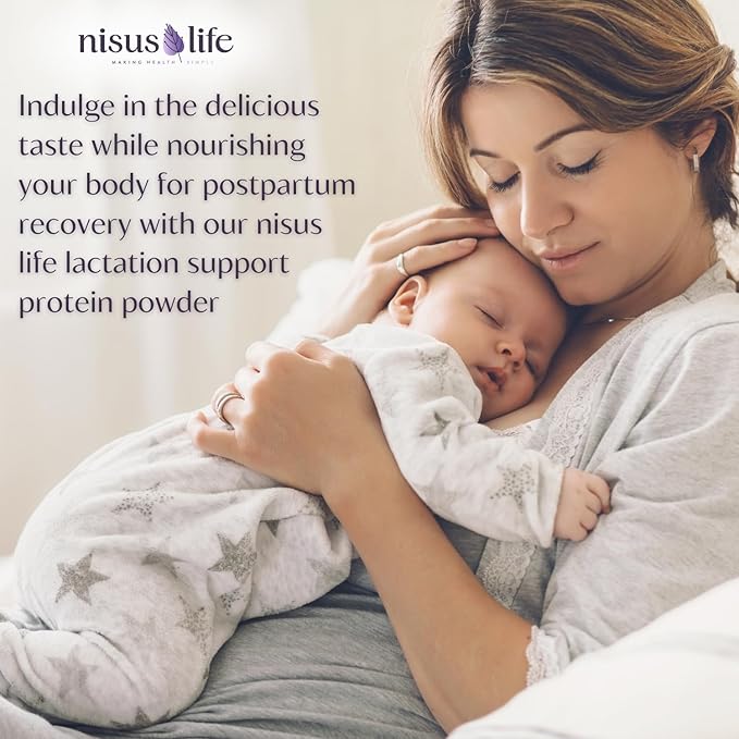 Postpartum & Lactation Journey Protein Powder (17.17 OZ, Vanilla)