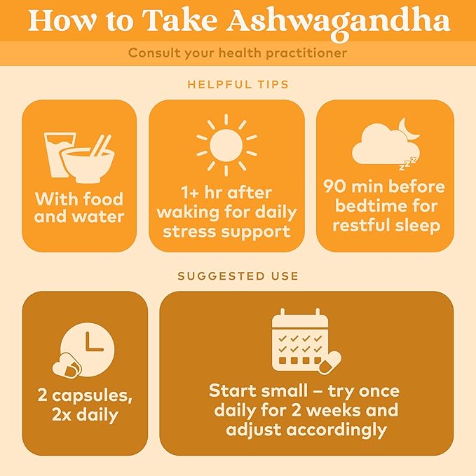 ORGANIC INDIA Ashwagandha Capsules - Organic Ashwagandha Supplement - Vegan Ashwagandha Root, Gluten-Free, Kosher, Non-GMO, Supports Stress Relief, Energy, and Sleep - 60 Capsules