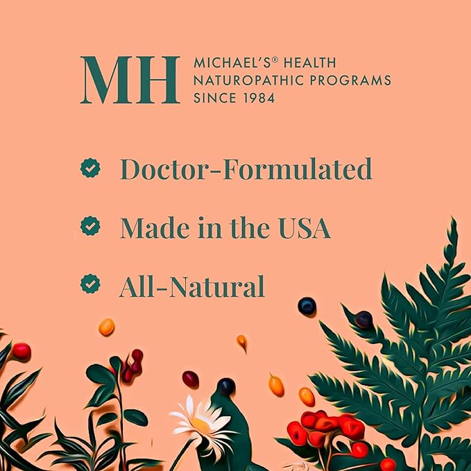 MICHAEL'S Health Naturopathic Programs Teen Boys - 60 Vegetarian Tablets - Daily Multivitamin Supplement - Kosher - 30 Servings