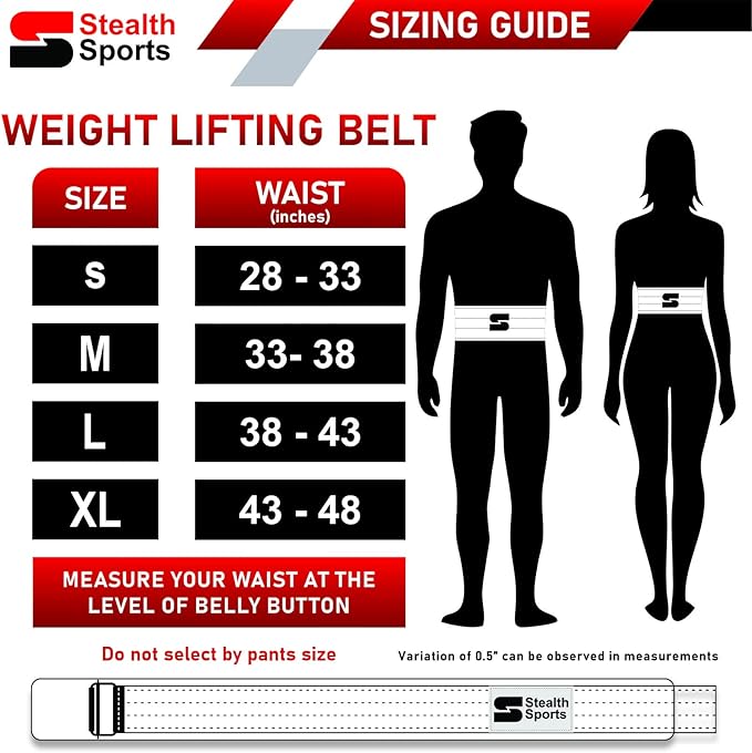 Weight Lifting Belt – 6.5” Back Support Padded