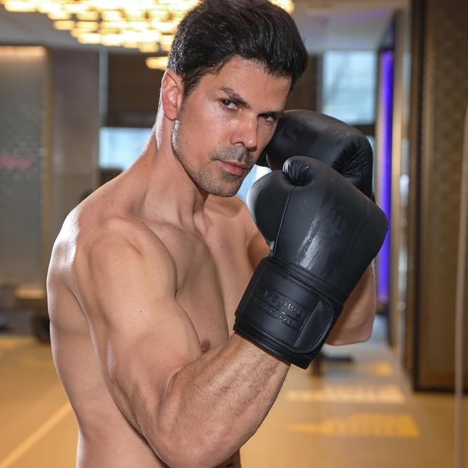 Boxing Gloves for Men and Women,Pro Training Sparring,Suitable for Boxing Kickboxing MMA Fighting,Adult Heavy Punching Bag Gloves,Workout Gloves for Boxing,Muay Thai