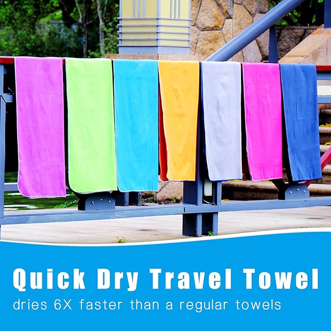 SYOURSELF Microfiber Camping Towel (M:40"x20")