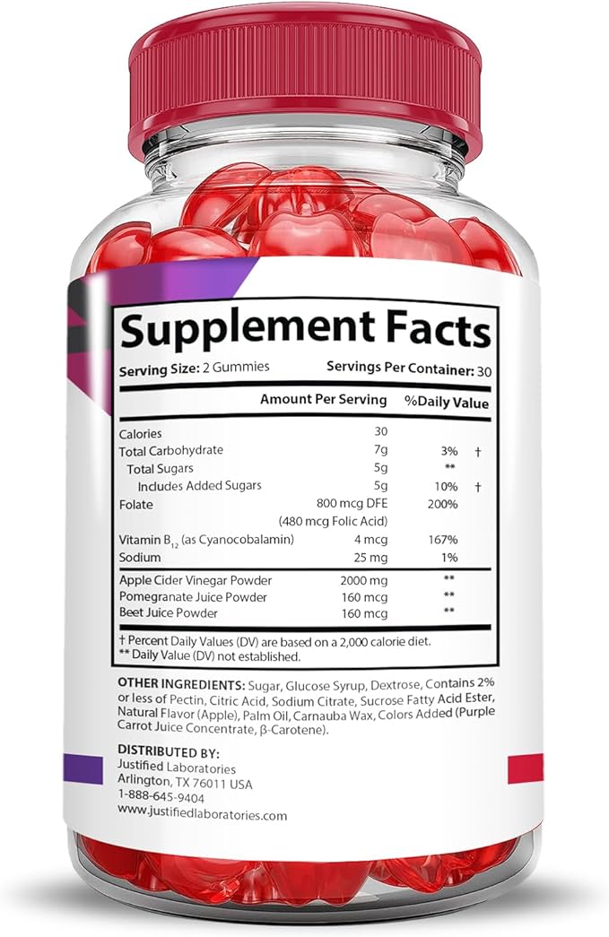 Premier Keto ACV Gummies Extreme 2000MG Premier Keto Gummies Apple Cider Vinegar Formulated with Pomegranate Beet Juice Powder B12 Vegan Non GMO 60 Gummys