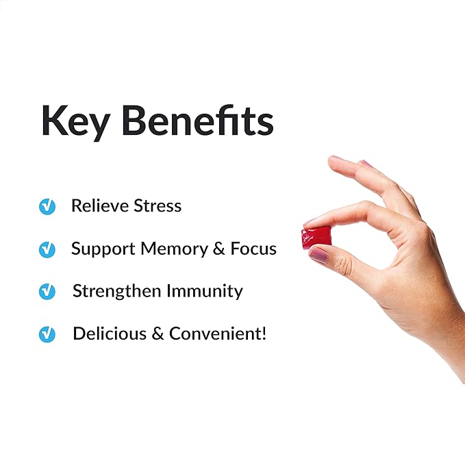 FORCE FACTOR Amazing Ashwa for Stress Relief, Memory, Focus, and Immune Support Health, Ashwaganda Supplement with KSM-66 Ashwagandha for Stress, 180 Soft Chews