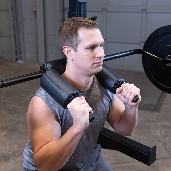 Body-Solid Safety Squat Bar - Specialty Barbell 1000 lb. 2" Olympic