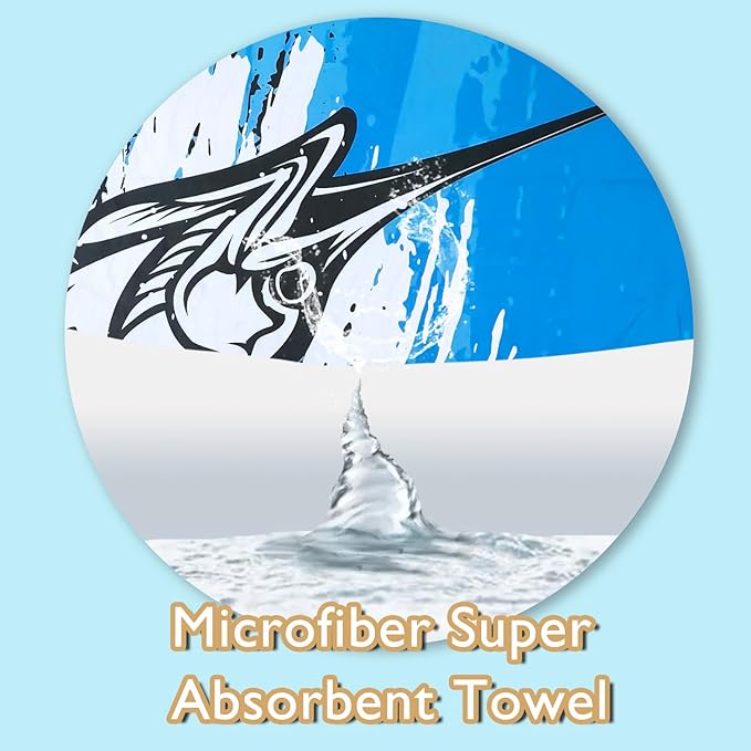 Beach Towel - Microfiber Beach Towels(71" x 40" 1Pcs) -
