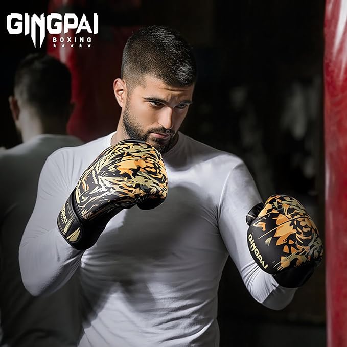 Boxing Gloves for Adult Kids,Breathable & Durable Pro Training Sparring Gloves, for Kickboxing,MMA, Heavy Punching Bag,Muay Thai