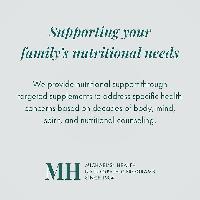MICHAEL'S Health Naturopathic Programs Teen Boys - 60 Vegetarian Tablets - Daily Multivitamin Supplement - Kosher - 30 Servings