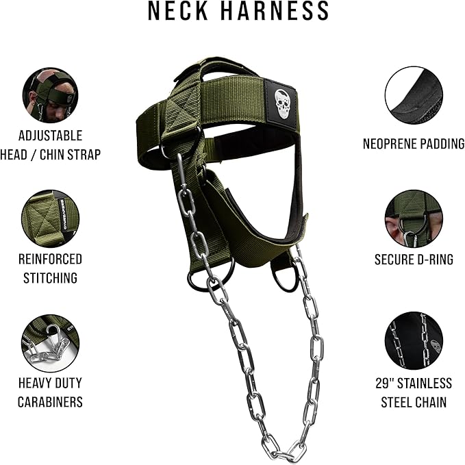 Gymreapers Neck Harness 29” Heavy