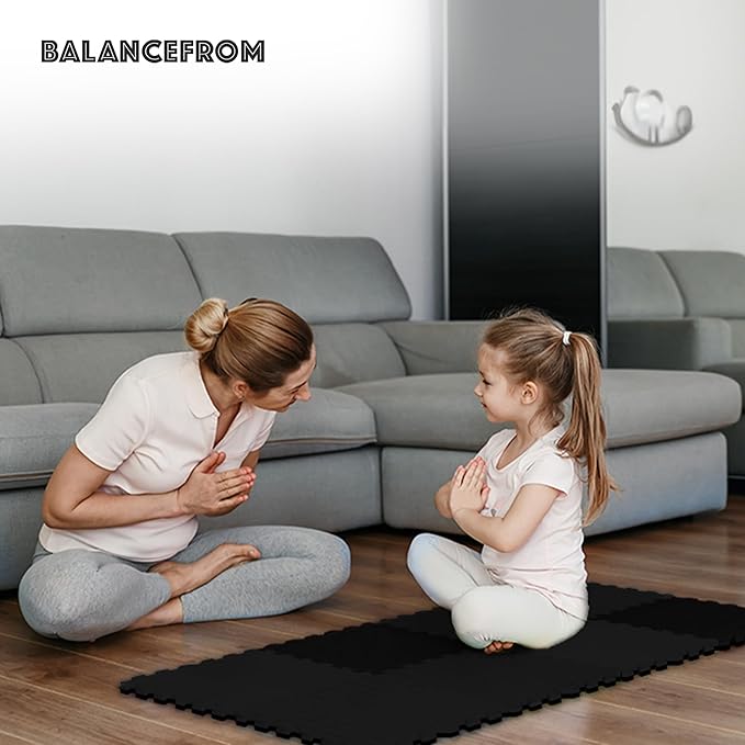 BalanceFrom Puzzle Exercise Mat with EVA Foam Interlocking