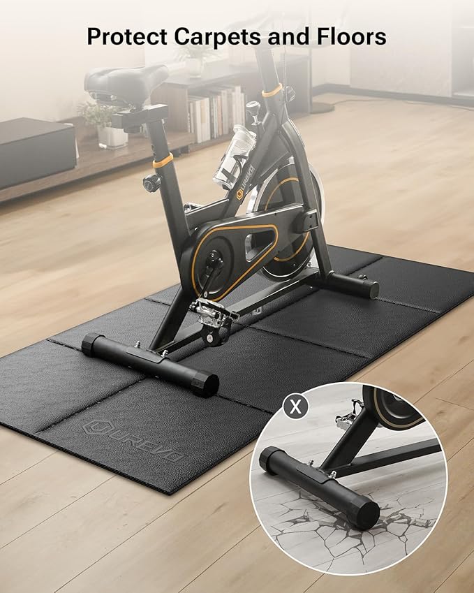 UREVO Foldable Treadmill Mat