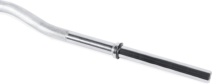 Cap Barbell 47-Inch Standard Solid E-Z Curl Bar