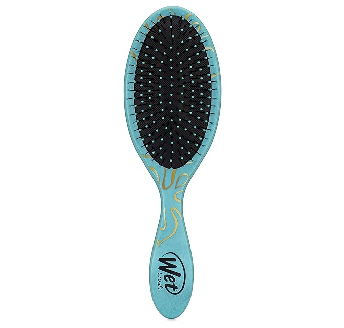 Wet Brush Disney Original Hair Detangler, Moana (Elegant Princess), Ultra-Soft IntelliFlex Bristles, Detangling Brush Glides Through Tangles (Wet Dry & Damaged Hair), Women & Men