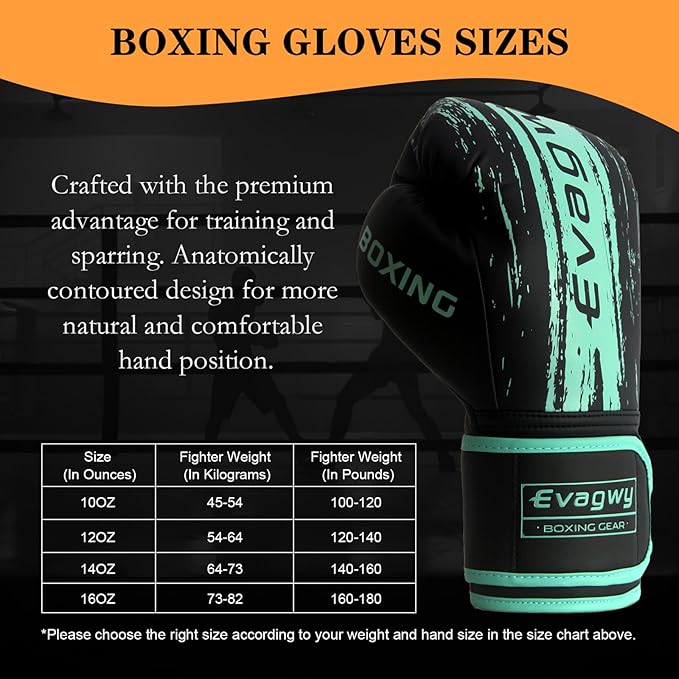 Boxing Gloves for Men and Women,Pro Training Sparring,Suitable for Boxing Kickboxing MMA Fighting,Adult Heavy Punching Bag Gloves,Workout Gloves for Boxing,Muay Thai