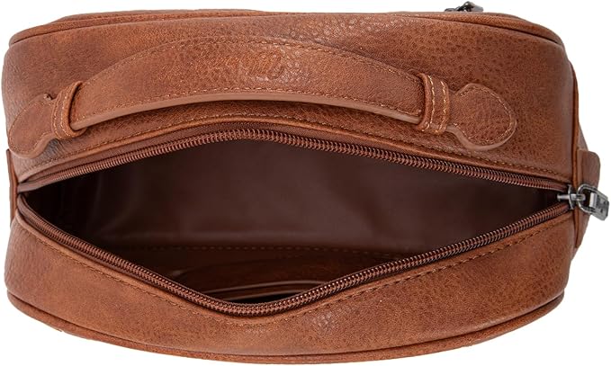 Wrangler Makeup Pouch Bag Mini Western Toiletry Purse Cosmetic Organizer Paisley Travel Pouch for Women