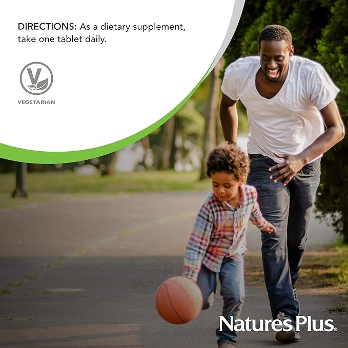 Natures Plus Ultra II Multivitamin, Sustained Release - 180 Vegetarian Tablets - Daily Whole Food Vitamin & Mineral Supplement for Overall Health - Natural Energy Booster - 180 Servings