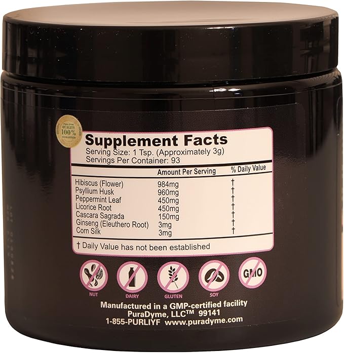 Herbal Colon Cleanse and Detox Dietary Supplement - 10 ounce powder. By Lou Corona