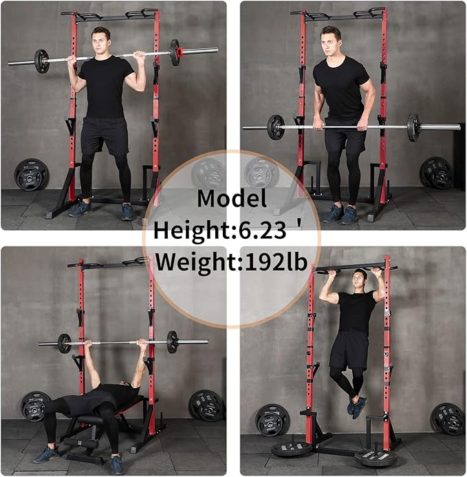 CANPA Multifunction Power Rack with Pull up Bar