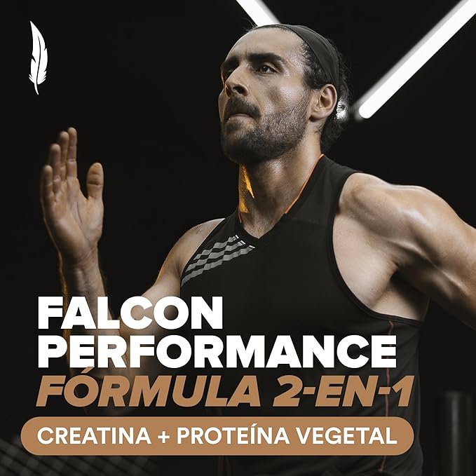 BIRDMAN Falcon Performance Premium Sport Protein Powder Plus Creatine, 31g Protein and 5g Creatine per Serving, No Inflammation, No Acne, Chocolate Flavor | 1.9Kg