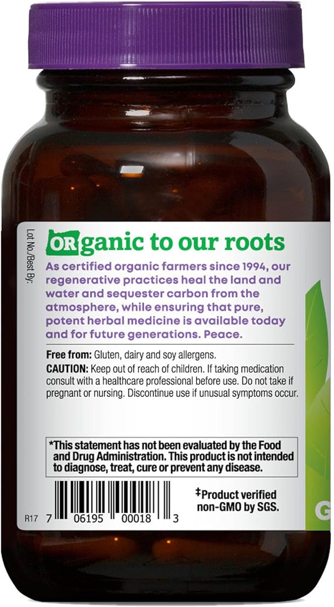 Oregon's Wild Harvest Organic Saw Palmetto Pygeum Herbal Supplement in Vegan Capsules