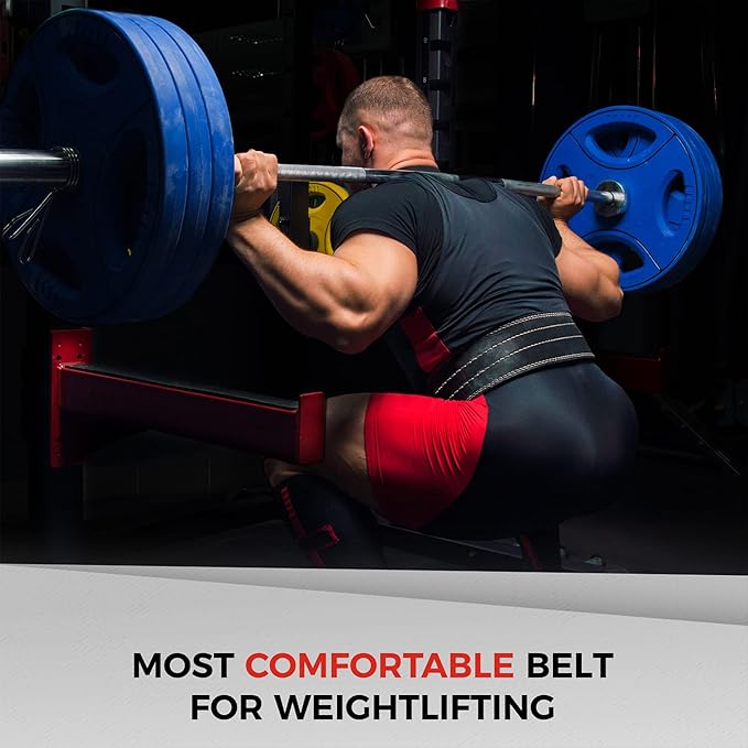 DEFY Weightlifting Lever Belt – 4” Wide Powerlifting 10MM Lever