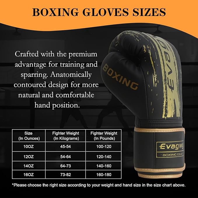 Boxing Gloves for Men and Women,Pro Training Sparring,Suitable for Boxing Kickboxing MMA Fighting,Adult Heavy Punching Bag Gloves,Workout Gloves for Boxing,Muay Thai