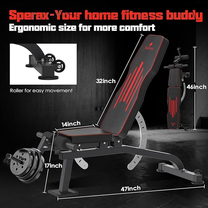 Sperax 1200LB Workout Bench