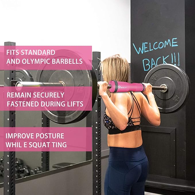 Barbell Pad Squat Pad for Squats—Squat Bar Pad—Great