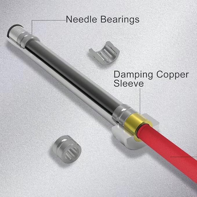 Elevens Olympic Barbell Barbells for Home Gym Fitness Weightlifting